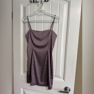 Aritzia Sunday Best Purple Mini Dress